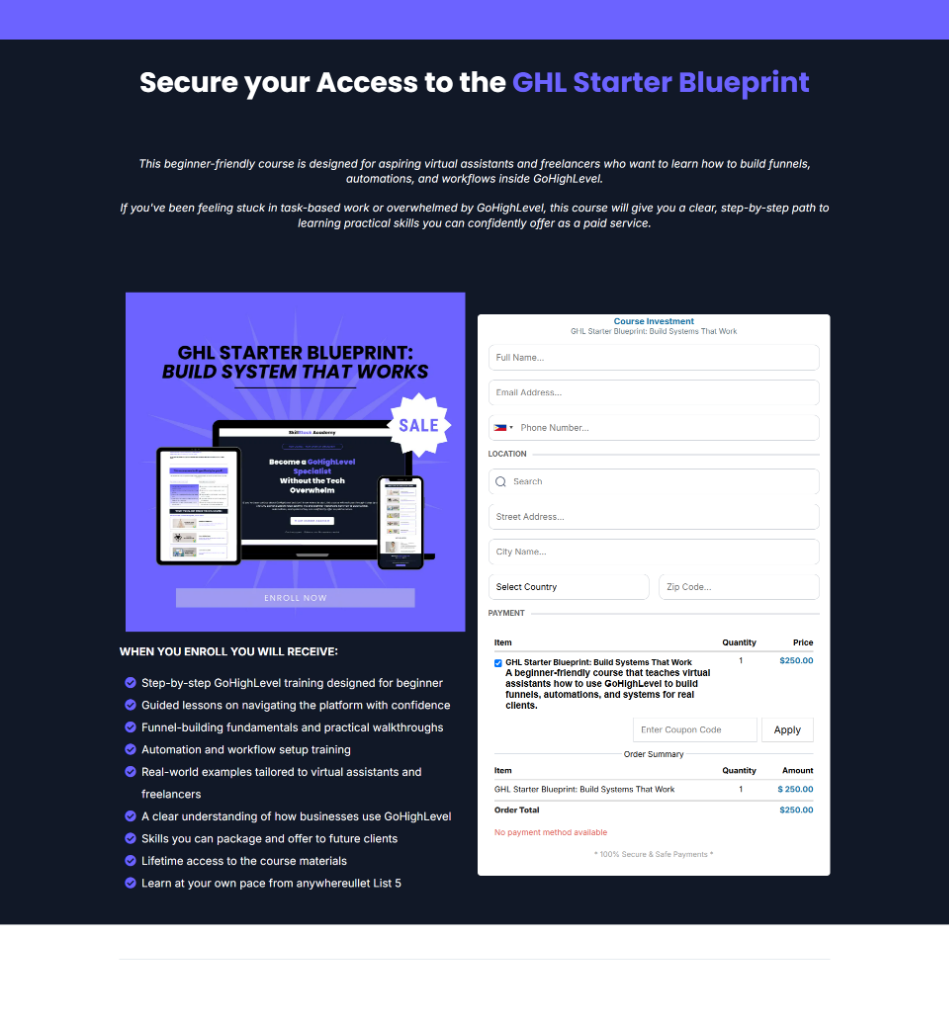 GHL Funnel Templates Pack