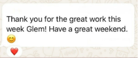 Client Testimonial Chat 6